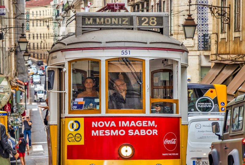Trolley in Lisbon