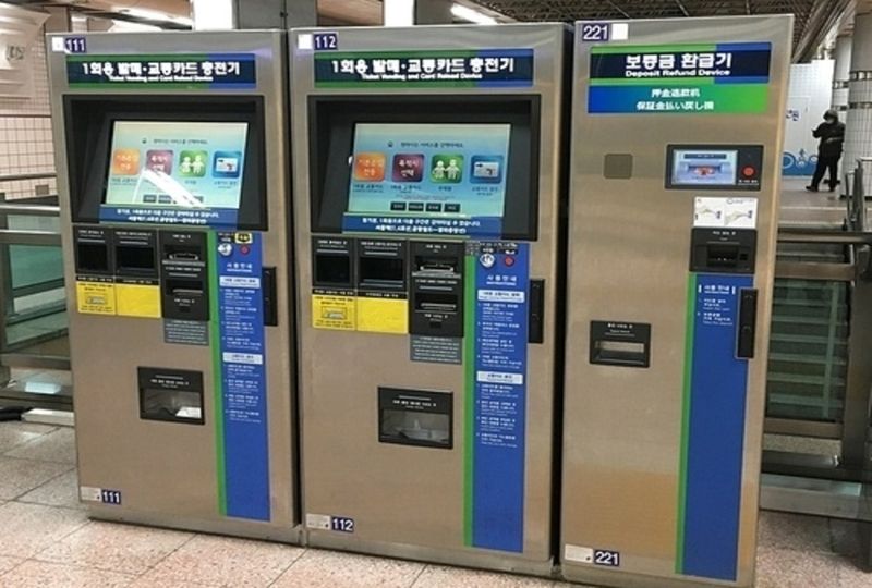 Subway Card Vending Machines