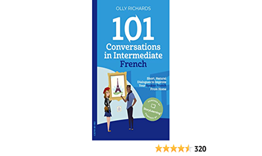 101 conversations in intermediate french book cover