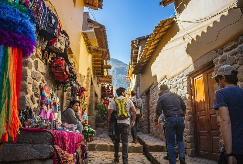 The streets of Cusco, Peru
