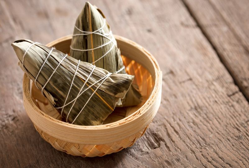 Traditional snack zongzi