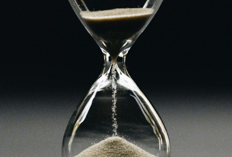 A sand timer